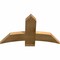 Ekena Millwork Bellingham Rough Sawn Timber Gable Bracket, Western Red Cedar, 36"W x 23"H x 2"D x 6"F, 15/12 Pitch GBW036X23X0206BEL00RWR - alternate 4